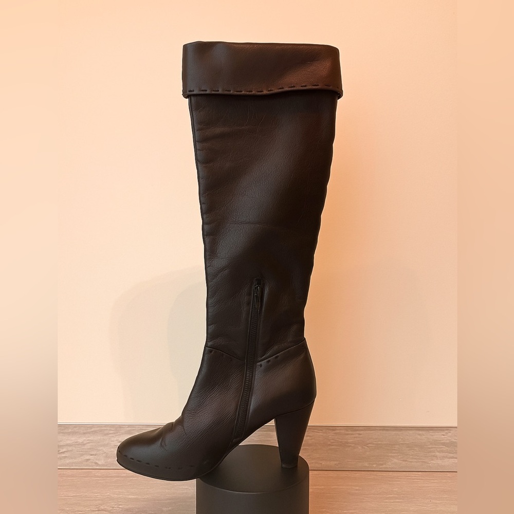 Gentle Souls Black Heeled Boots